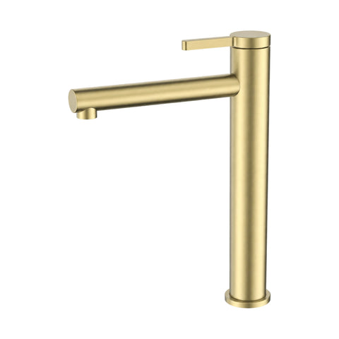 Brushed Gold / Tall Vessel
