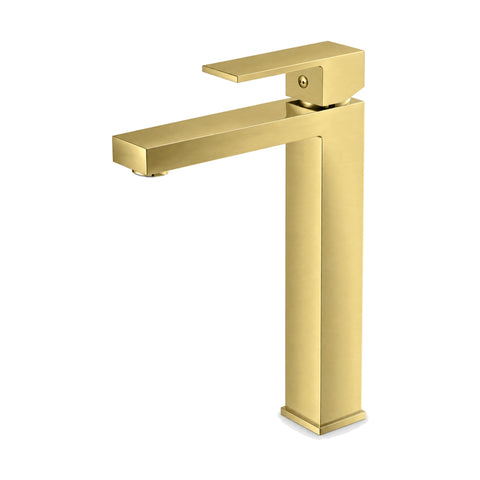 Brushed Gold / Tall Vessel