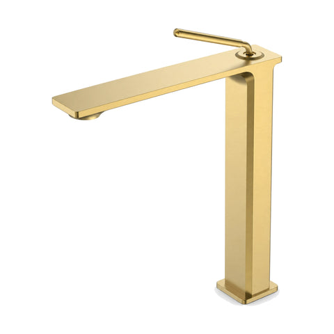 Brushed Gold / Tall Vessel