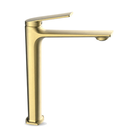 Brushed Gold / Tall Vessel