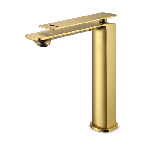 Brushed Gold / Tall Vessel
