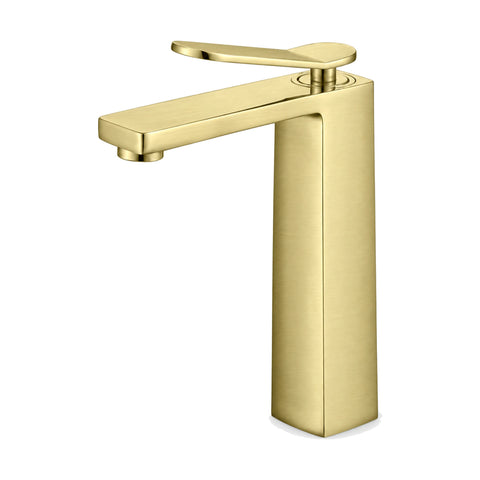 Brushed Gold / Tall Vessel