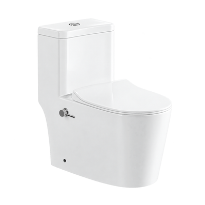 SANIKB TC-58107H 28 inch rimless one piece toilet 10 inch rough in