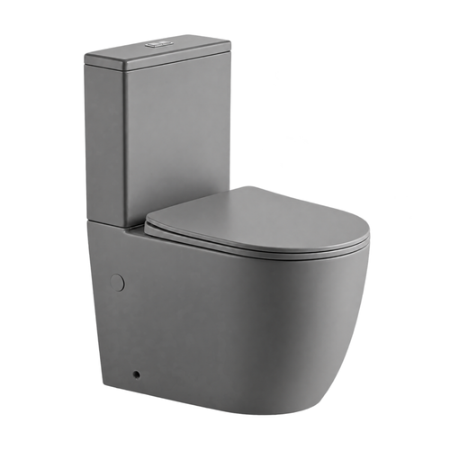 SANIKB TC-7002 two-piece toilet, Gray
