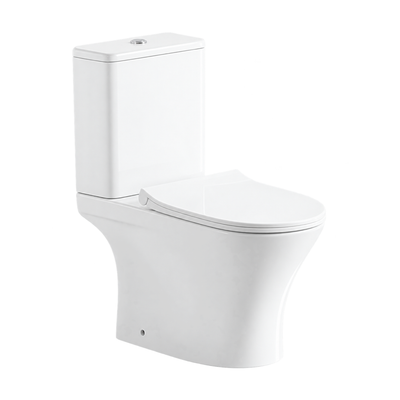 SANIKB TC-7304 25 inch swirl flush two piece toilet 8/10 inch rough in