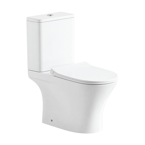 SANIKB TC-7304 25 inch swirl flush two piece toilet 8/10 inch rough in