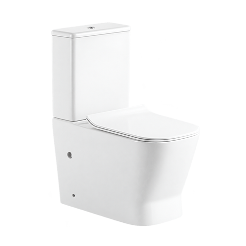 SANIKB TC-7309 25 inch two piece toilet 180mm p trap