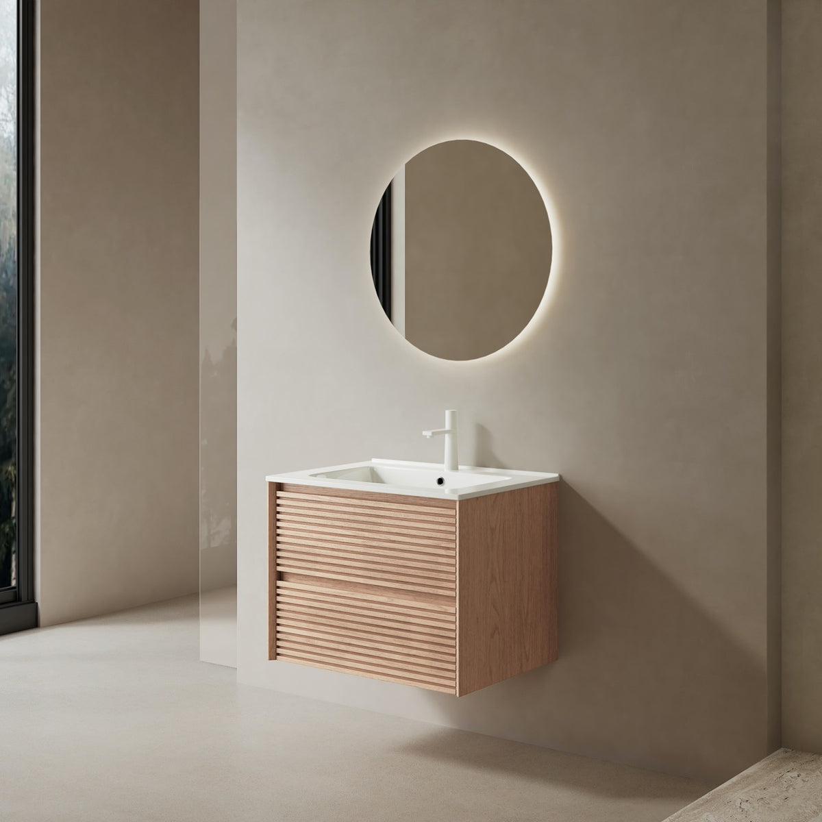 SANIKB BRON 24 inch Natural Walnut factory configuration reference