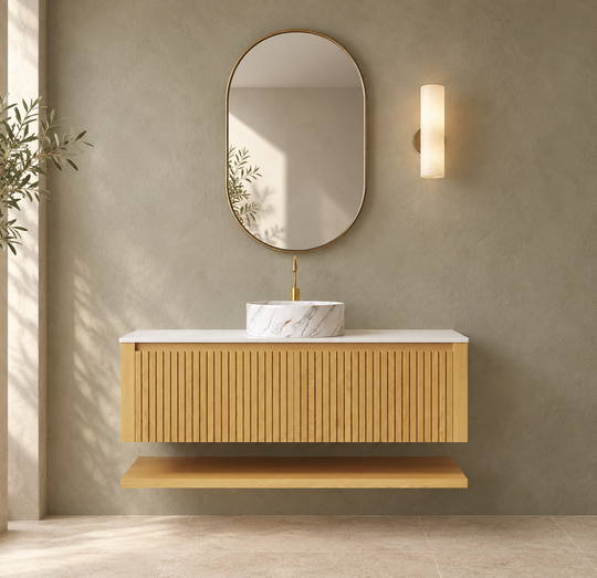 SANIKB HIZON bathroom vanity in an illustrative bathroom setting