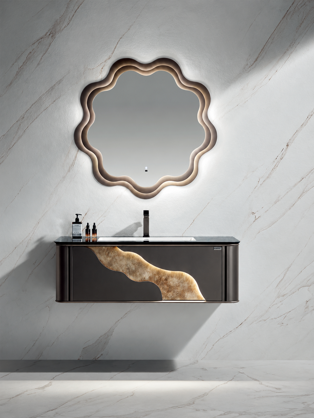 LD-3955 bathroom vanity scene reference reconstruction