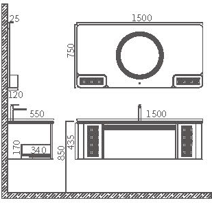 LD-5370 original factory dimensional drawing