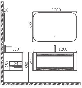 LD-5383 original factory dimensional drawing