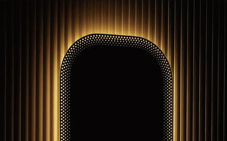 LD-5391 mirror light and dotted-edge detail