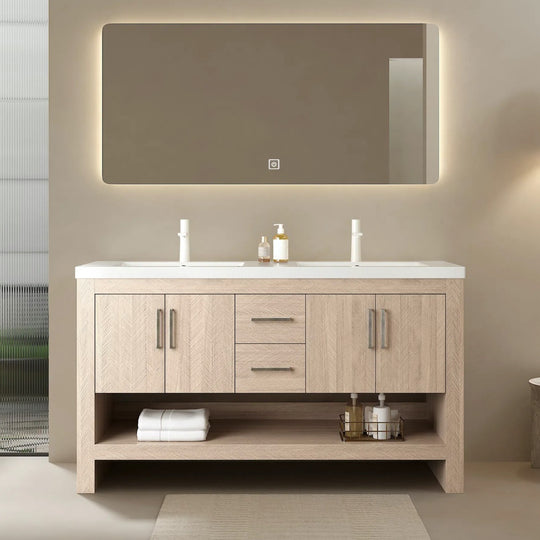 SANIKB LUCCI 60 inch Light Oak factory configuration reference