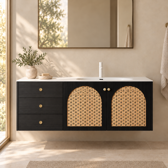 SANIKB MANON bathroom vanity in an illustrative bathroom setting