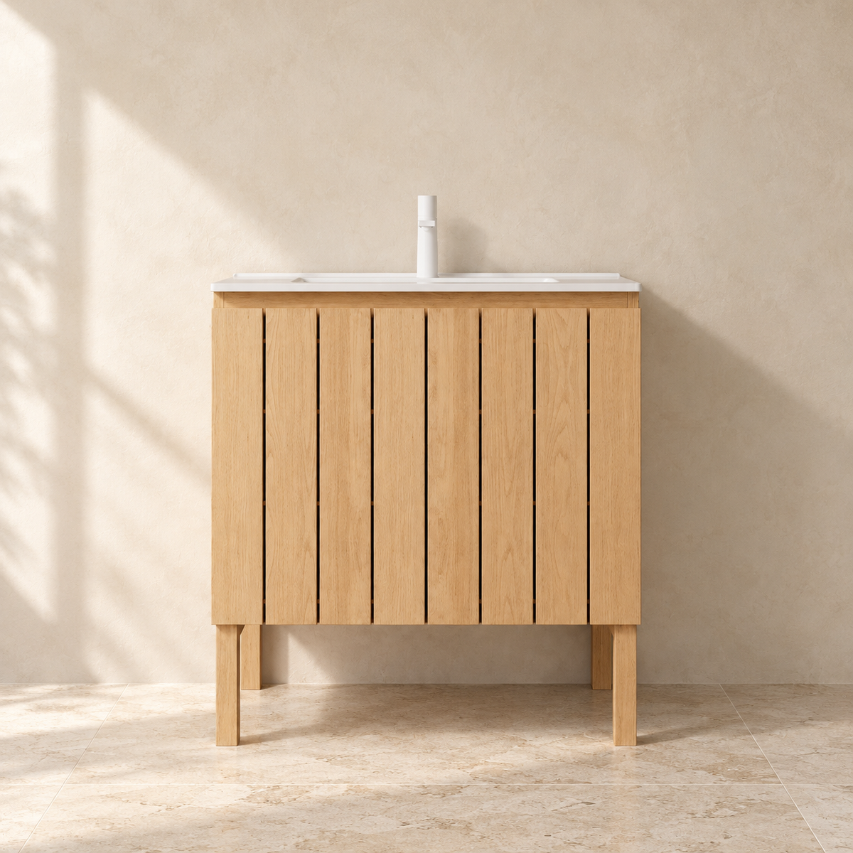 SANIKB NIKO bathroom vanity in an illustrative bathroom setting