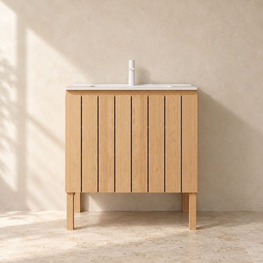 SANIKB NIKO bathroom vanity in an illustrative bathroom setting
