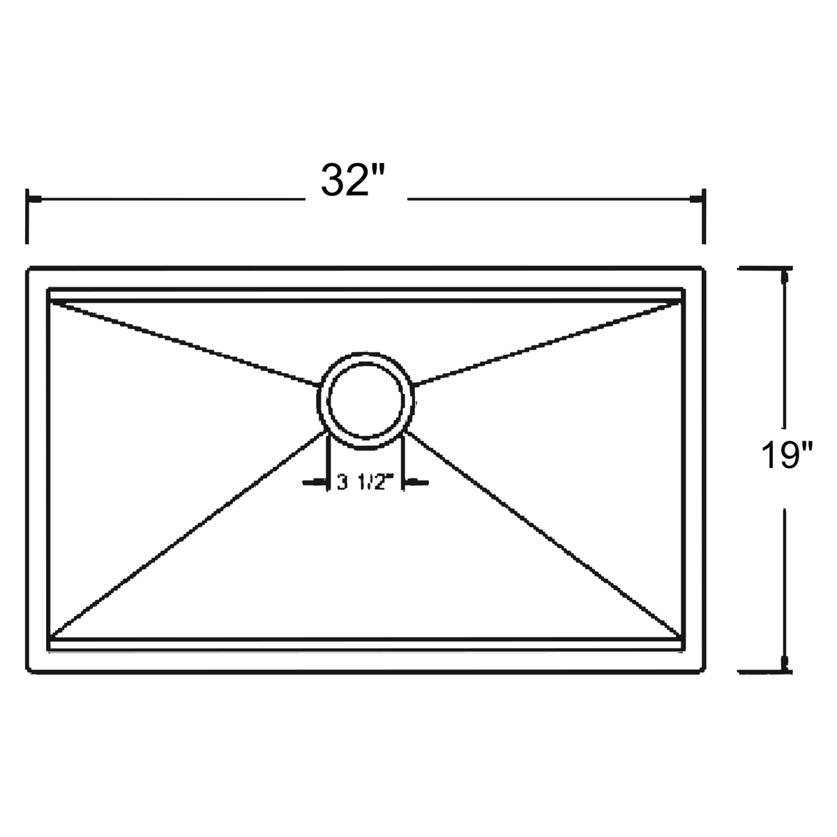 SANIKB W3219S dimension drawing