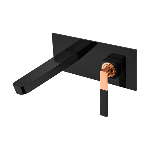 Matte Black & Rose Gold