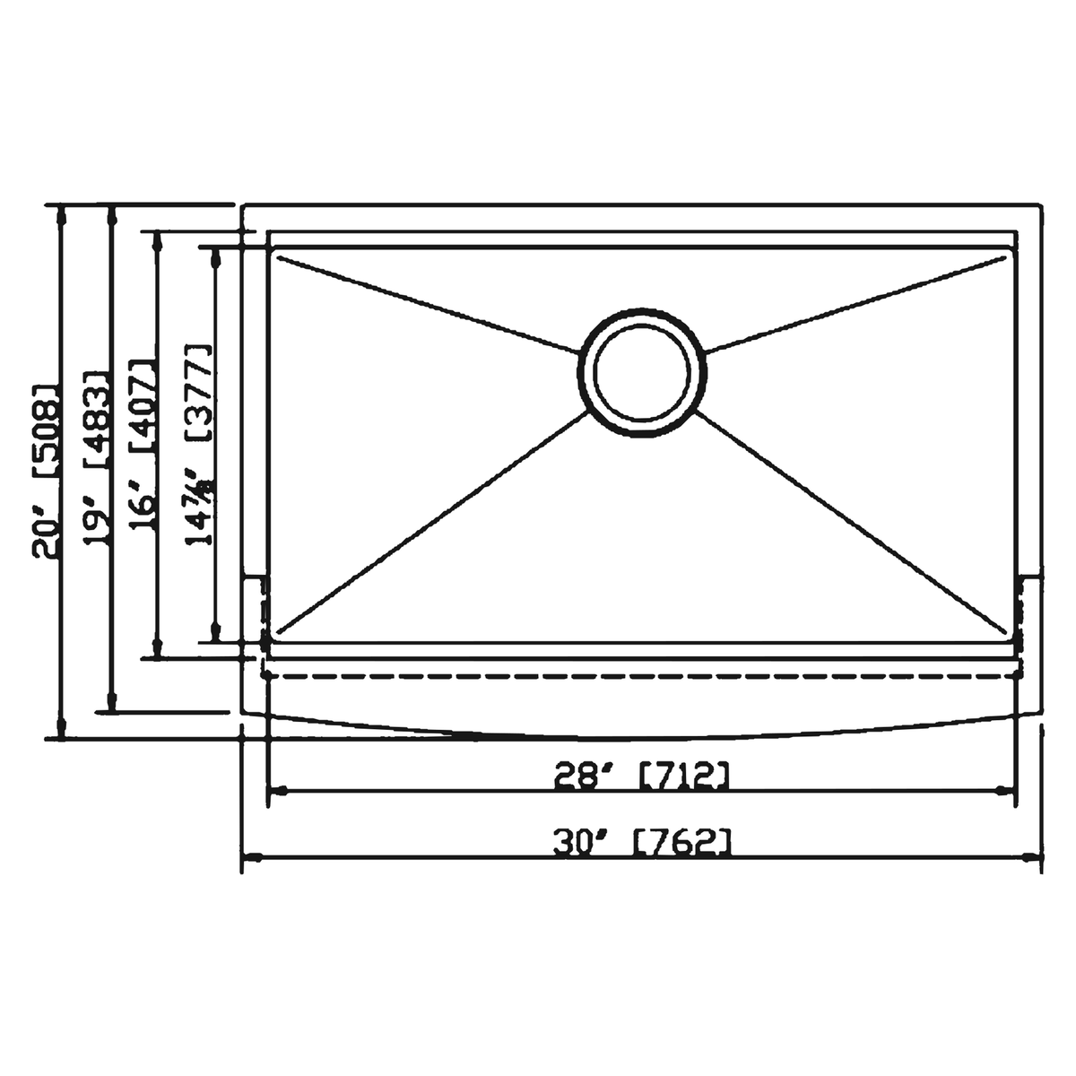 SANIKB WF302010S dimension drawing