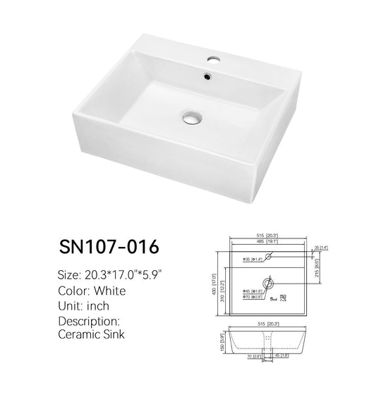SN107-016 Art Basin